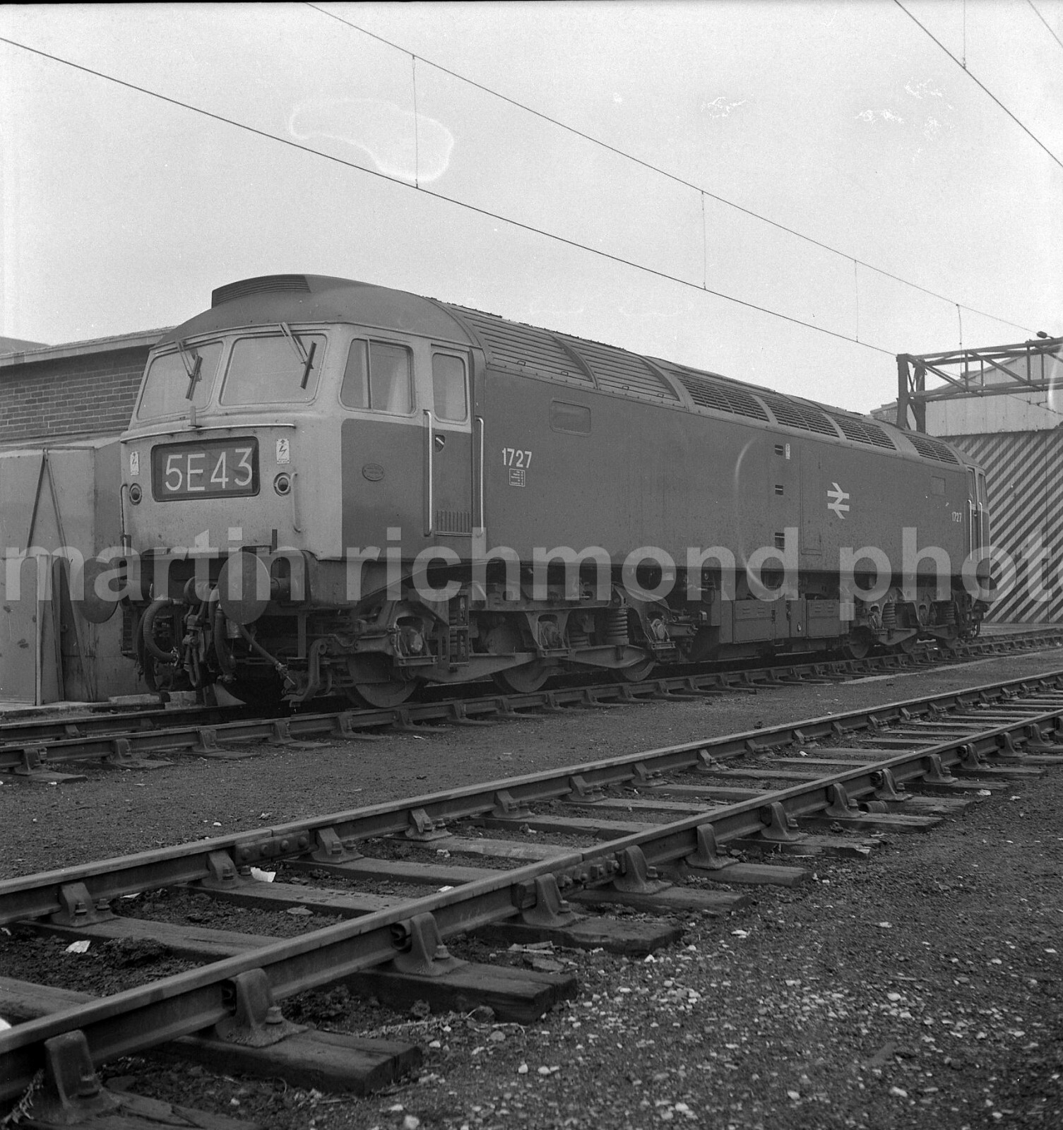 Class 47 no. 1727 11.4.71 Railway Negative RN277 Class 47 no. 1727 11.4.71 Railway Negative RN277