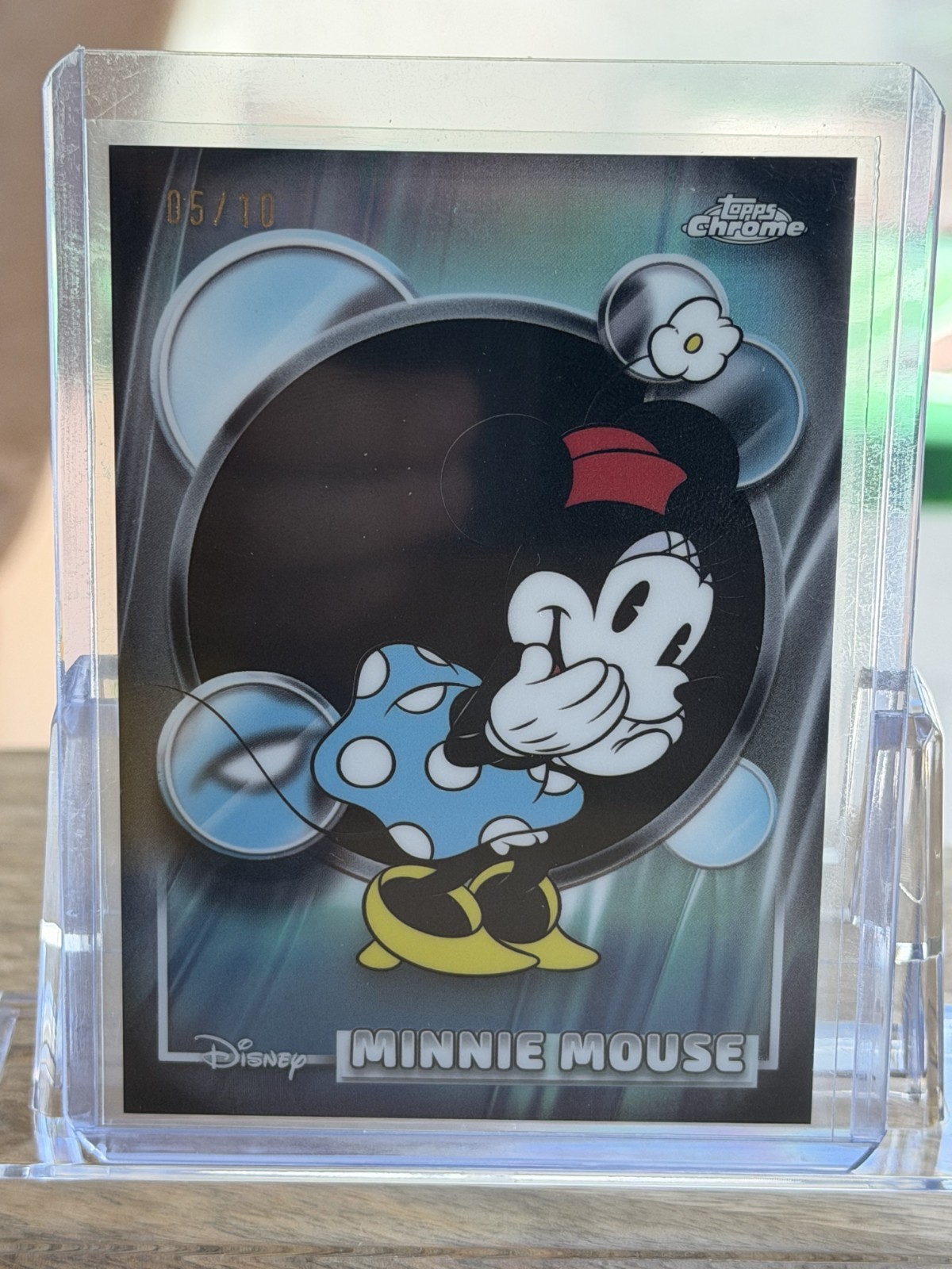 Topps Chrome 2026 disney Minnie Mouse 5/10