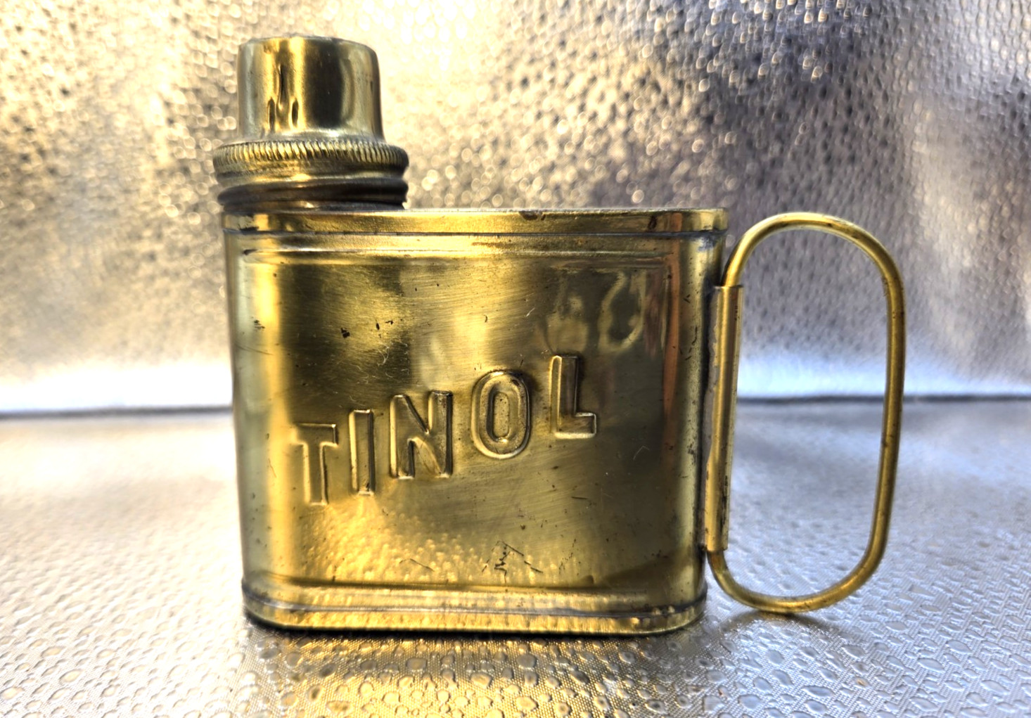 ANTIQUE 1920\'S-1930\'S SOLID BRASS TINOL POCKET SOLDERING LAMP, MADE IN GERMANY ANTIQUE 1920\'S-1930\'S SOLID BRASS TINOL POCKET SOLDERING LAMP, MADE IN GERMANY