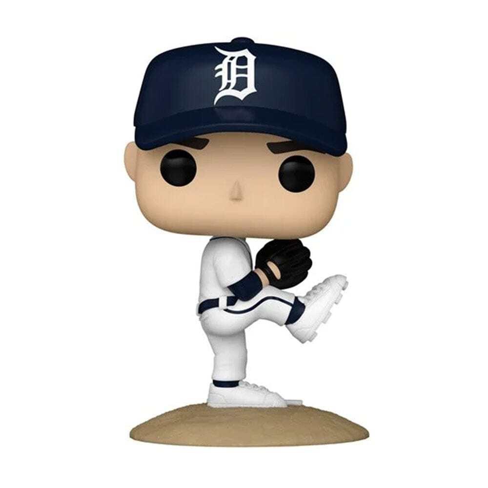 MLB Tigers Tarik Skubal Funko Pop Vinyl Figure #121 | PopShield Protector