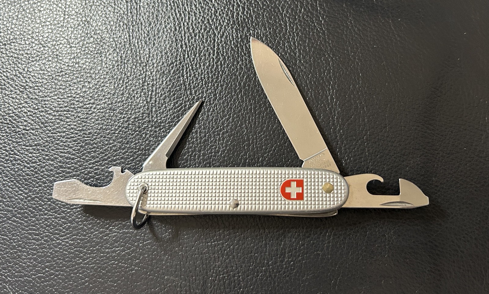 Wenger SOLDIER Swiss Army Knife - Alox - Silver - 93mm - 1997