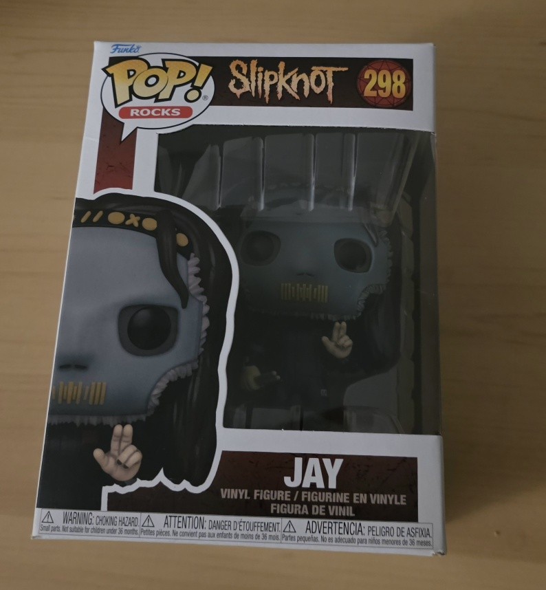 Jay Slipknot Funko Pop Rocks Vinyl Figure #298 Jay Slipknot Funko Pop Rocks Vinyl Figure #298