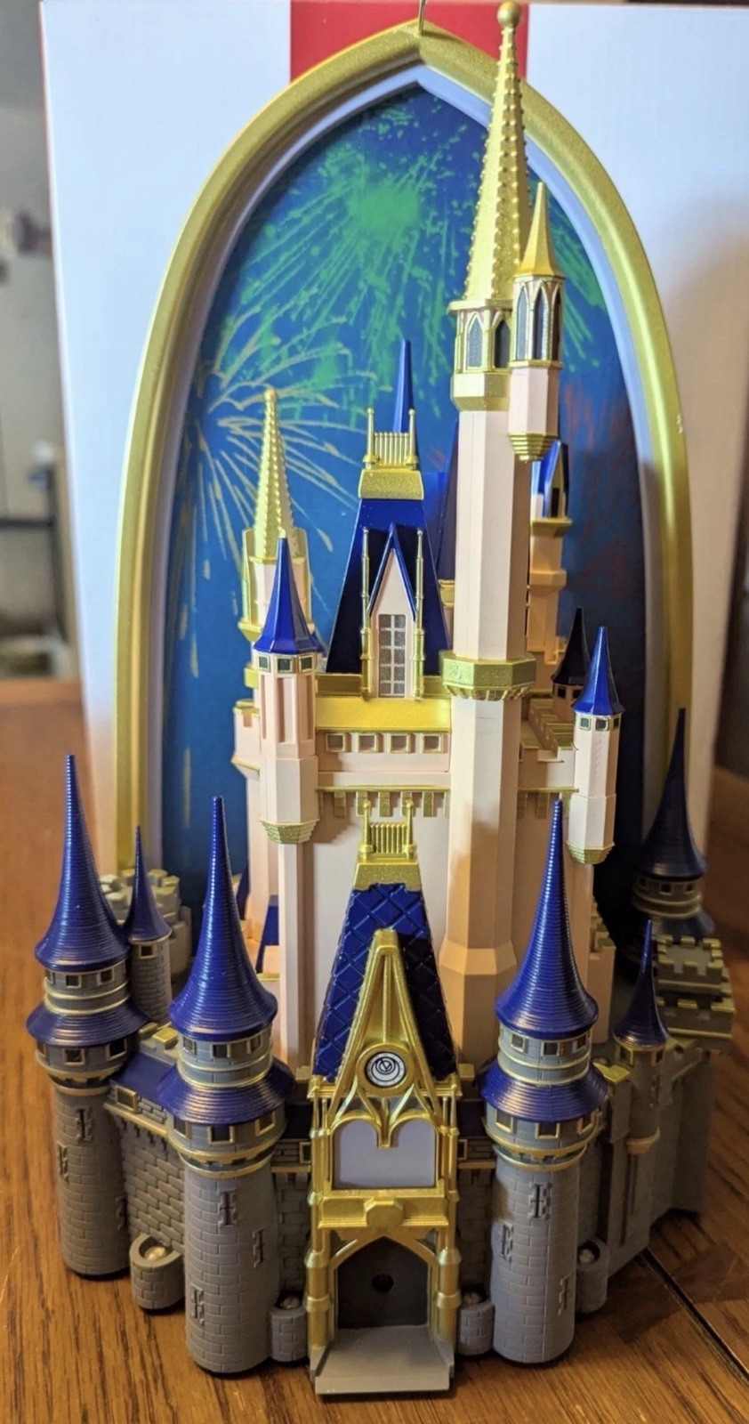 Hallmark 2026 Walt Disney World Cinderella Castle Tree Topper with Light & Sound