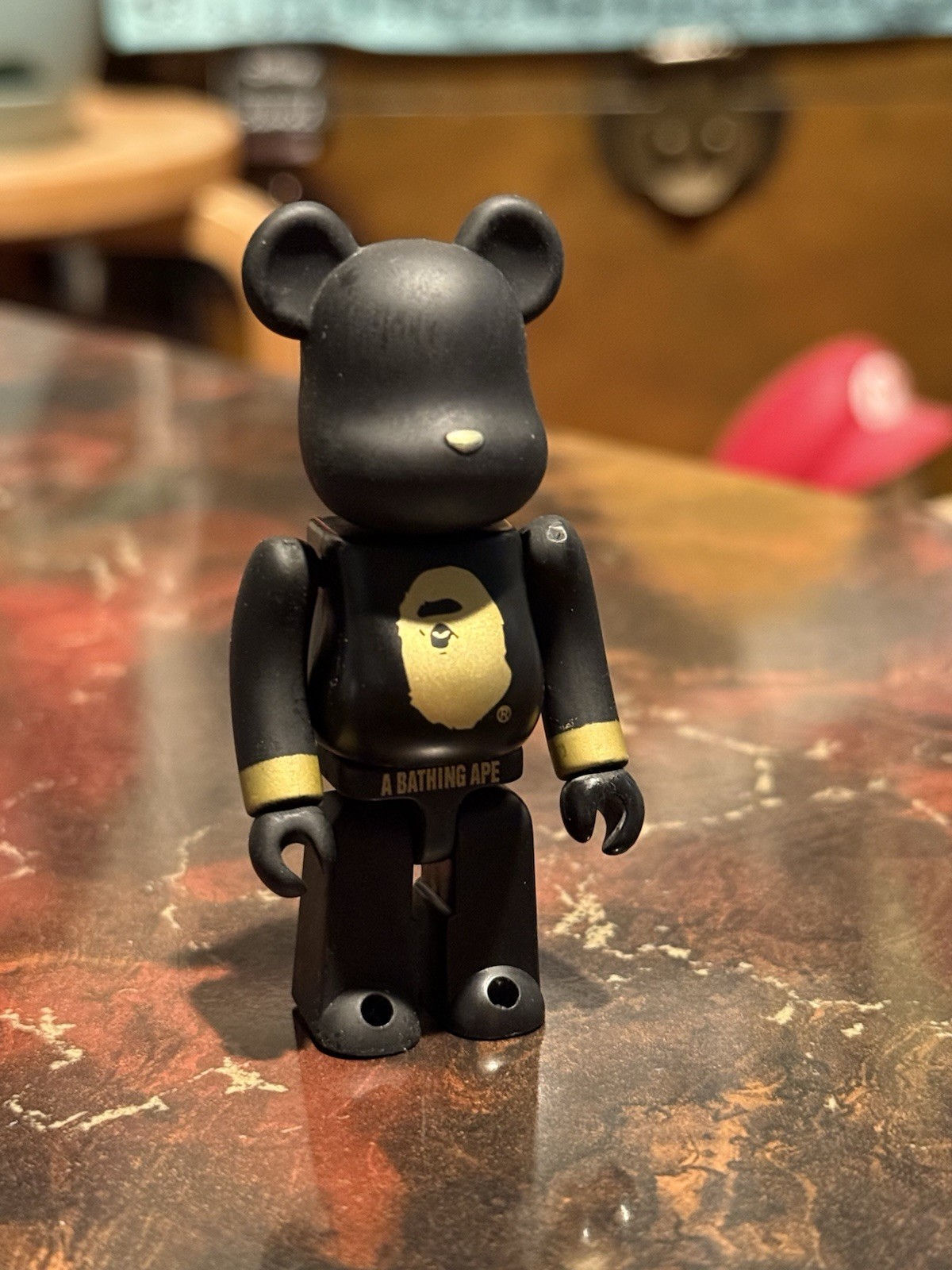 Medicom Bearbrick 100% Mastermind Japan x A Bathing Ape Bape Vintage 2012