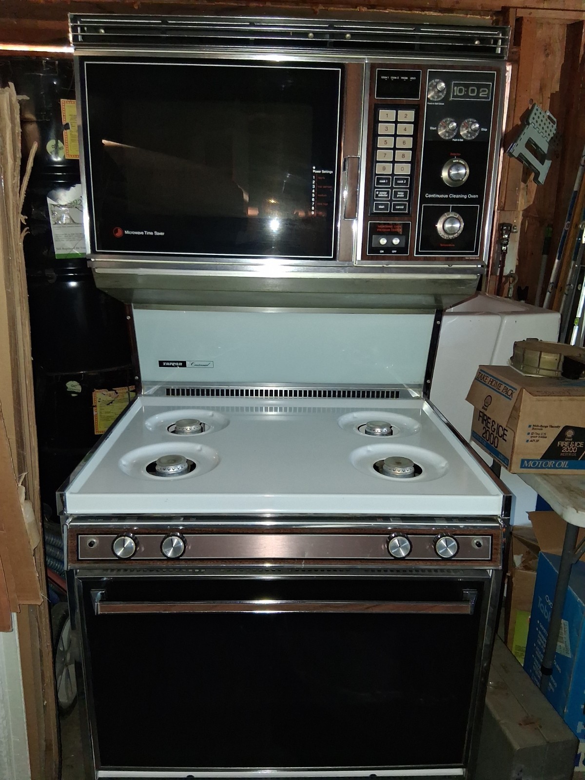 Vintage Tappan Centennial Double-decker Gas Range Stove Vintage Tappan Centennial Double-decker Gas Range Stove