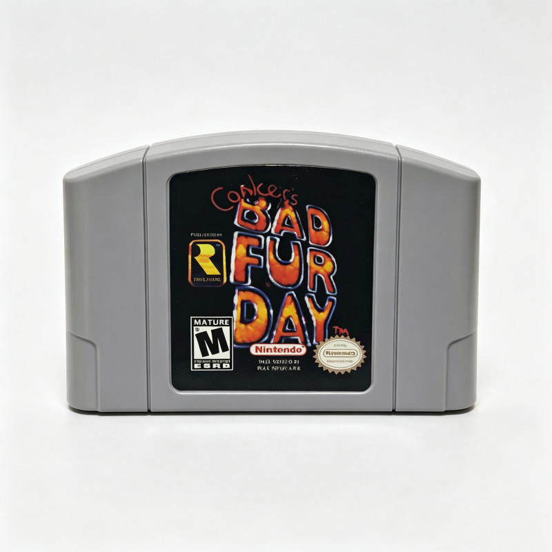 Conker's Bad Fur Day for Nintendo 64 N64 Video Game Cartridge Only Tested