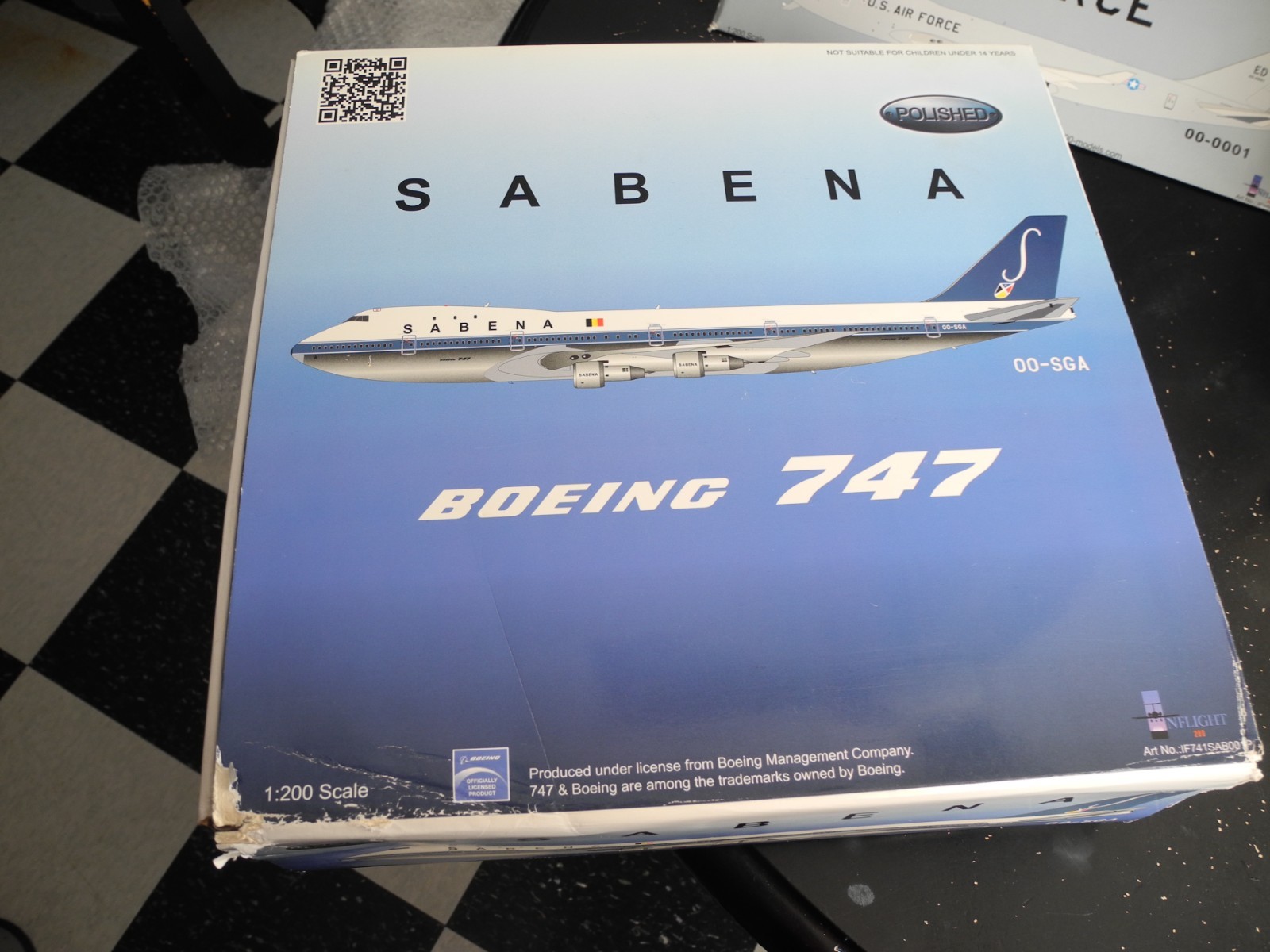 Exceptionally RARE Inflight 200 Boeinf 747 SABANA, Original Version, 1:200 READ