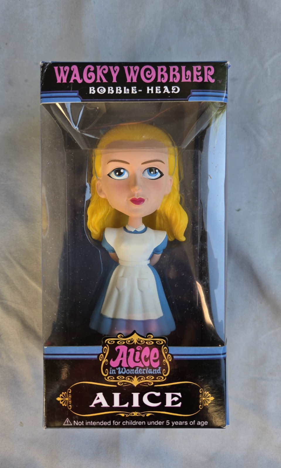Funko Wacky Wobbler Alice In Wonderland Alice Rare Vaulted 2010