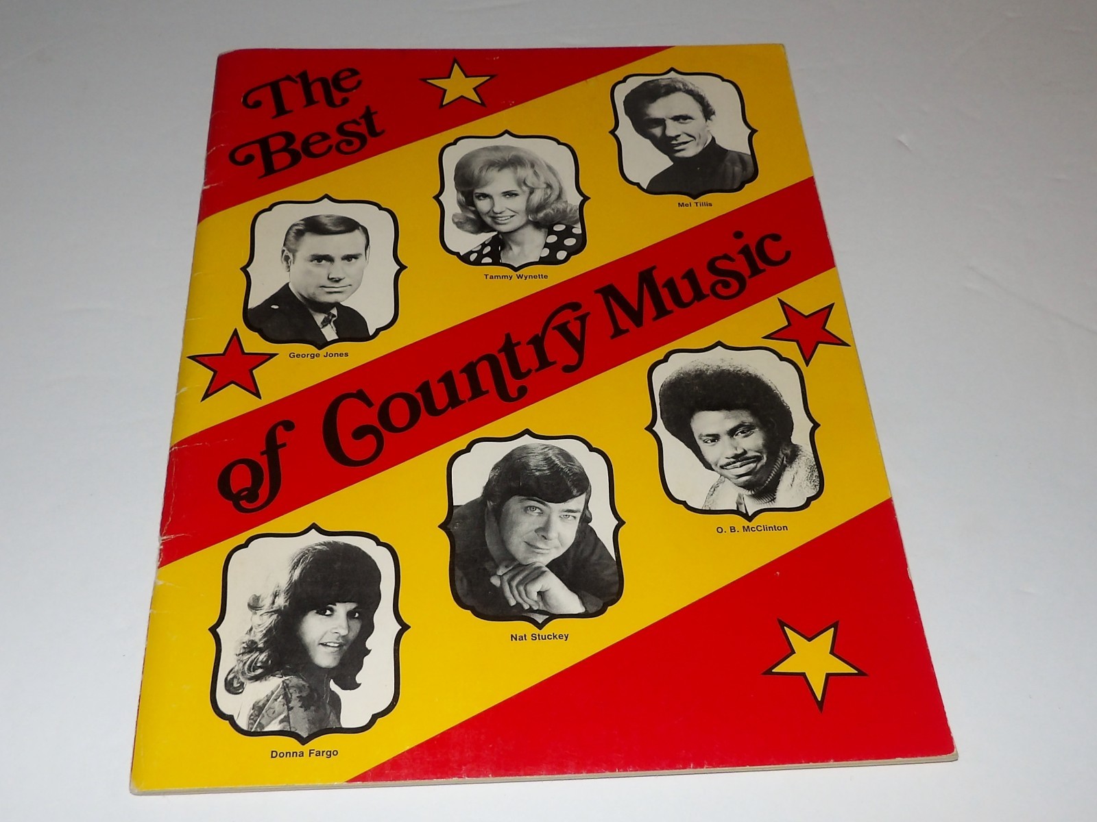 RARE 1970\'s COUNTRY MUSIC SOUVENIR PROGRAM HANDSIGNED X20 - ROBBINS-WELLS-SNOW++