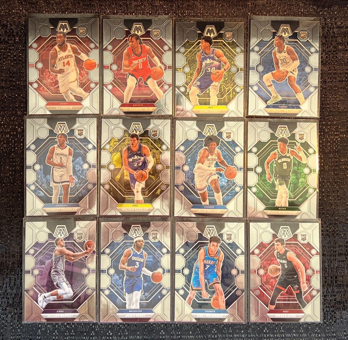2022-23 Panini Mosaic Basketball Complete Your Set You Pick ROOKIE Card #201-250