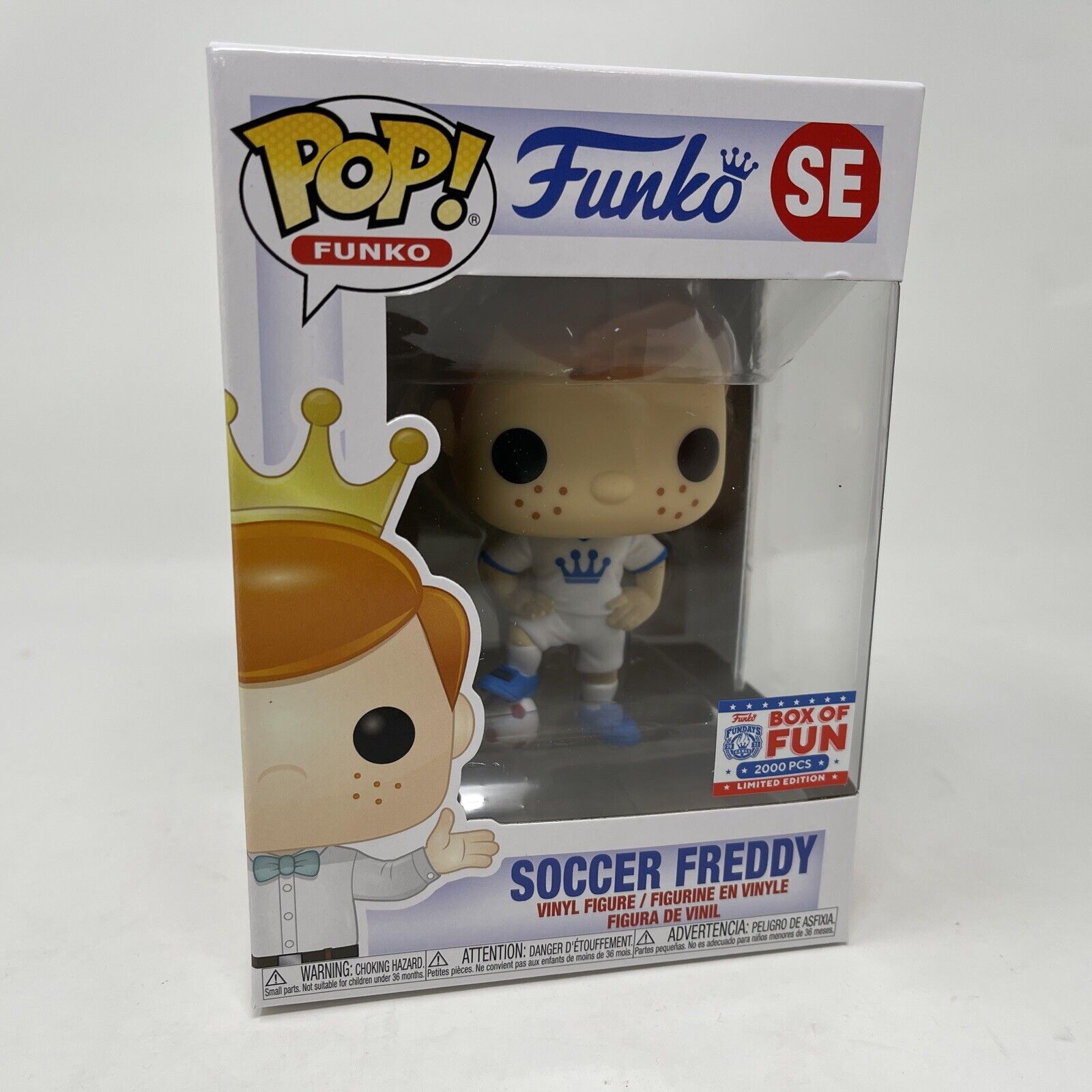 Funko POP Soccer Freddy FUNDAYS 2021 Box of Fun Funkon Exclusive LE2000