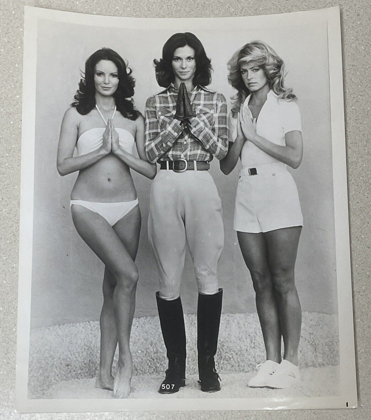 Charlie’s Angels, Chuck’s Chicks 8x10 Appears To Be From Original Negatives