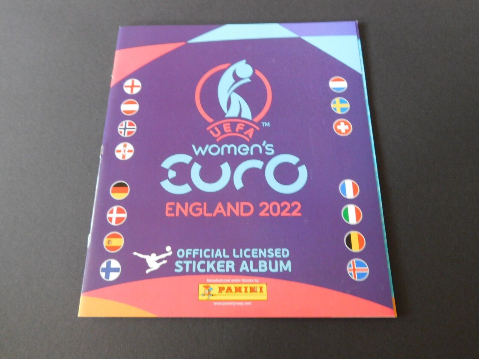 UEFA Women's EURO 2022 England Panini # Blank Album / Empty Album