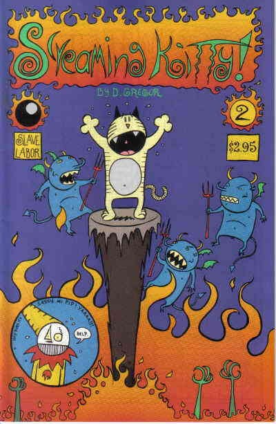 Screaming Kitty #2 FN; Slave Labor | w/Bag+Board Screaming Kitty #2 FN; Slave Labor | w/Bag+Board