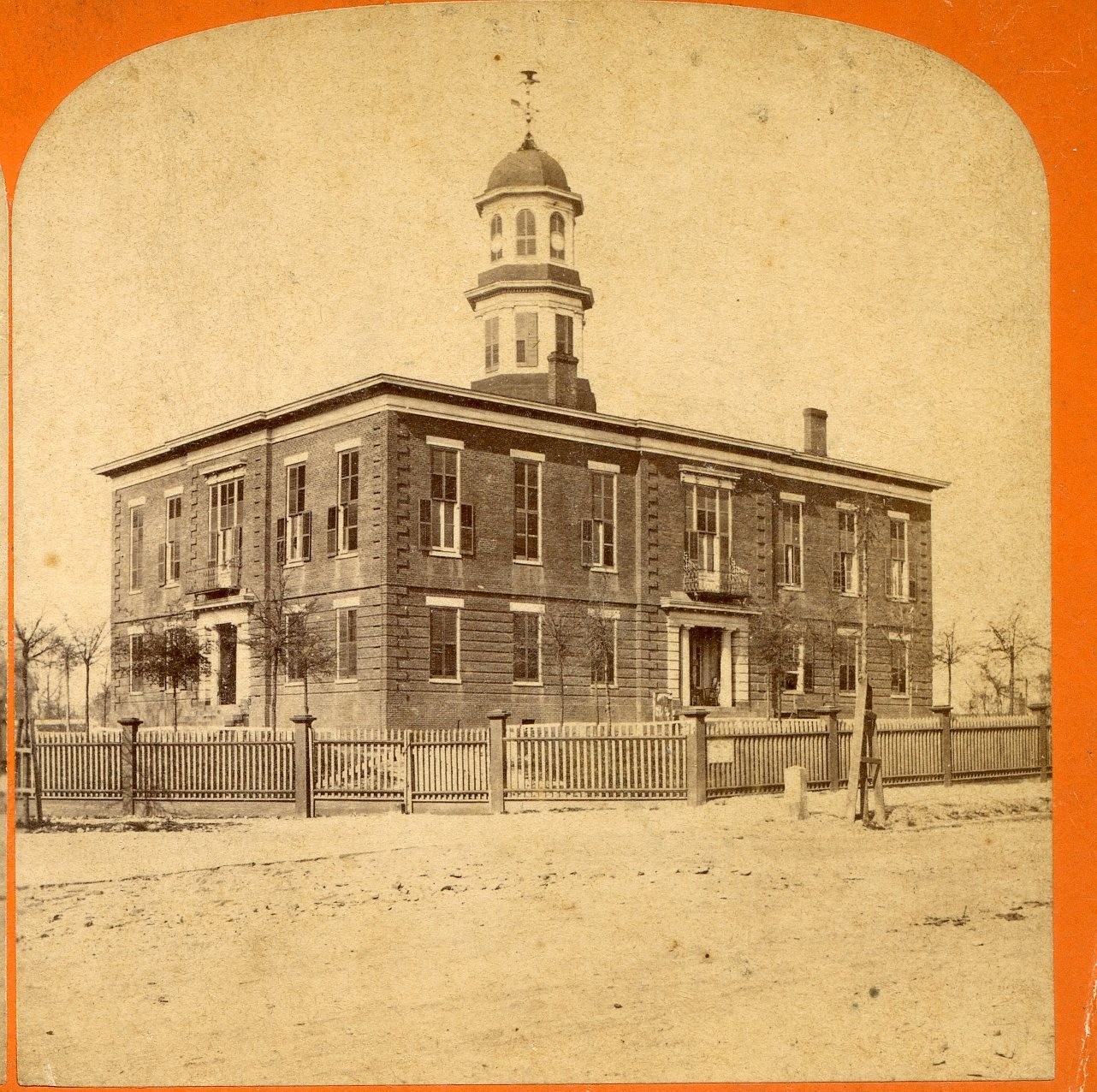 Atlanta Georgia GA: City Hall 1870s E&HT Anthony CW246 Atlanta Georgia GA: City Hall 1870s E&HT Anthony CW246