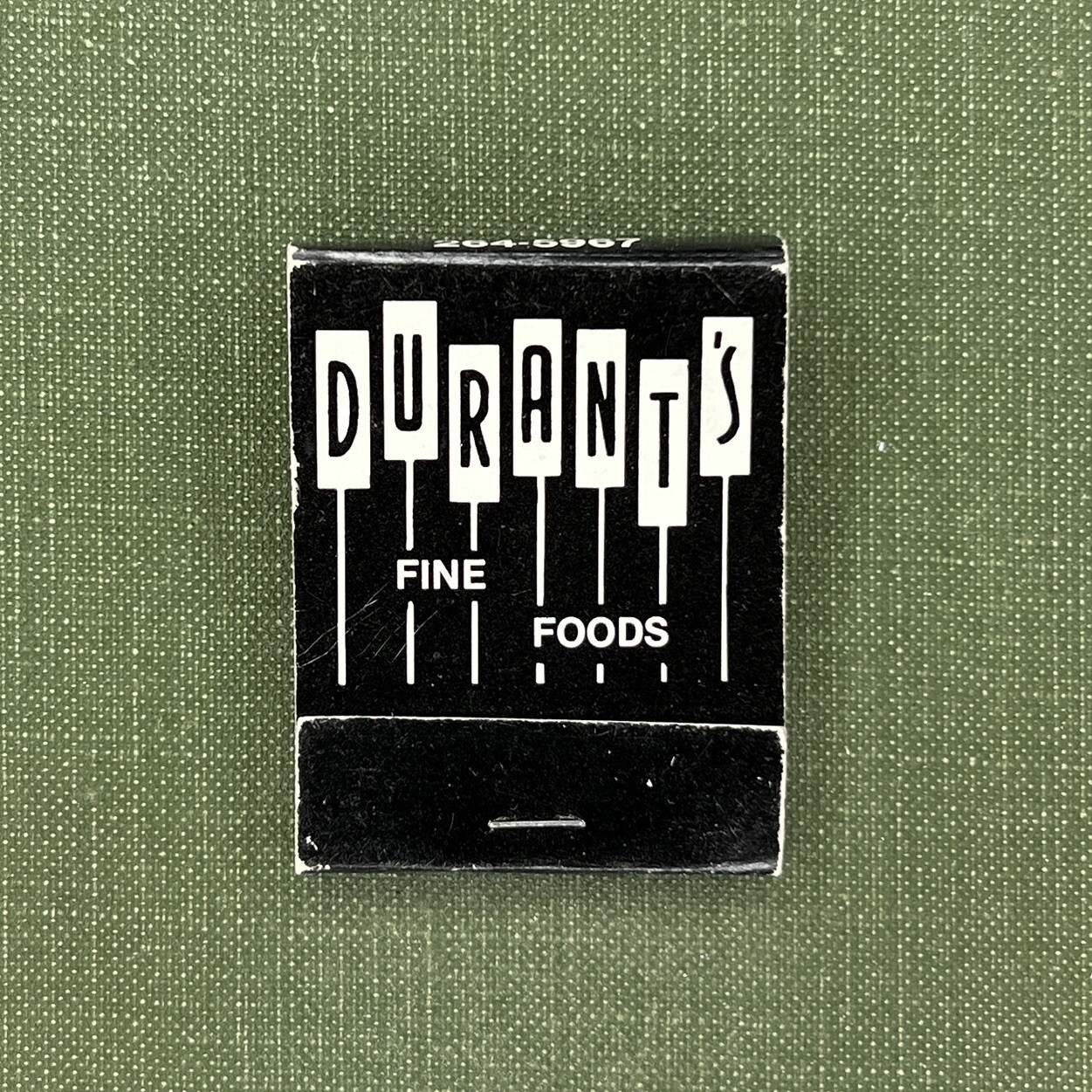 Durant’s Restaurant Phoenix Arizona Rare Vintage Matchbook Matches Unstruck Durant’s Restaurant Phoenix Arizona Rare Vintage Matchbook Matches Unstruck