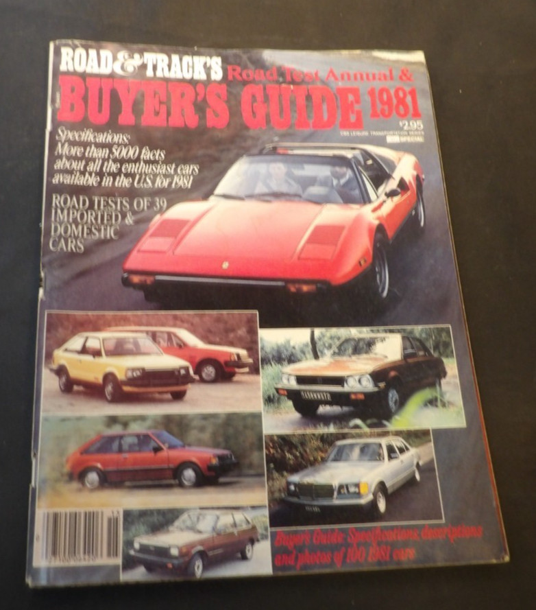 Road & Track 1981 Buyer’s Guide And Road Test Annual Road & Track 1981 Buyer’s Guide And Road Test Annual
