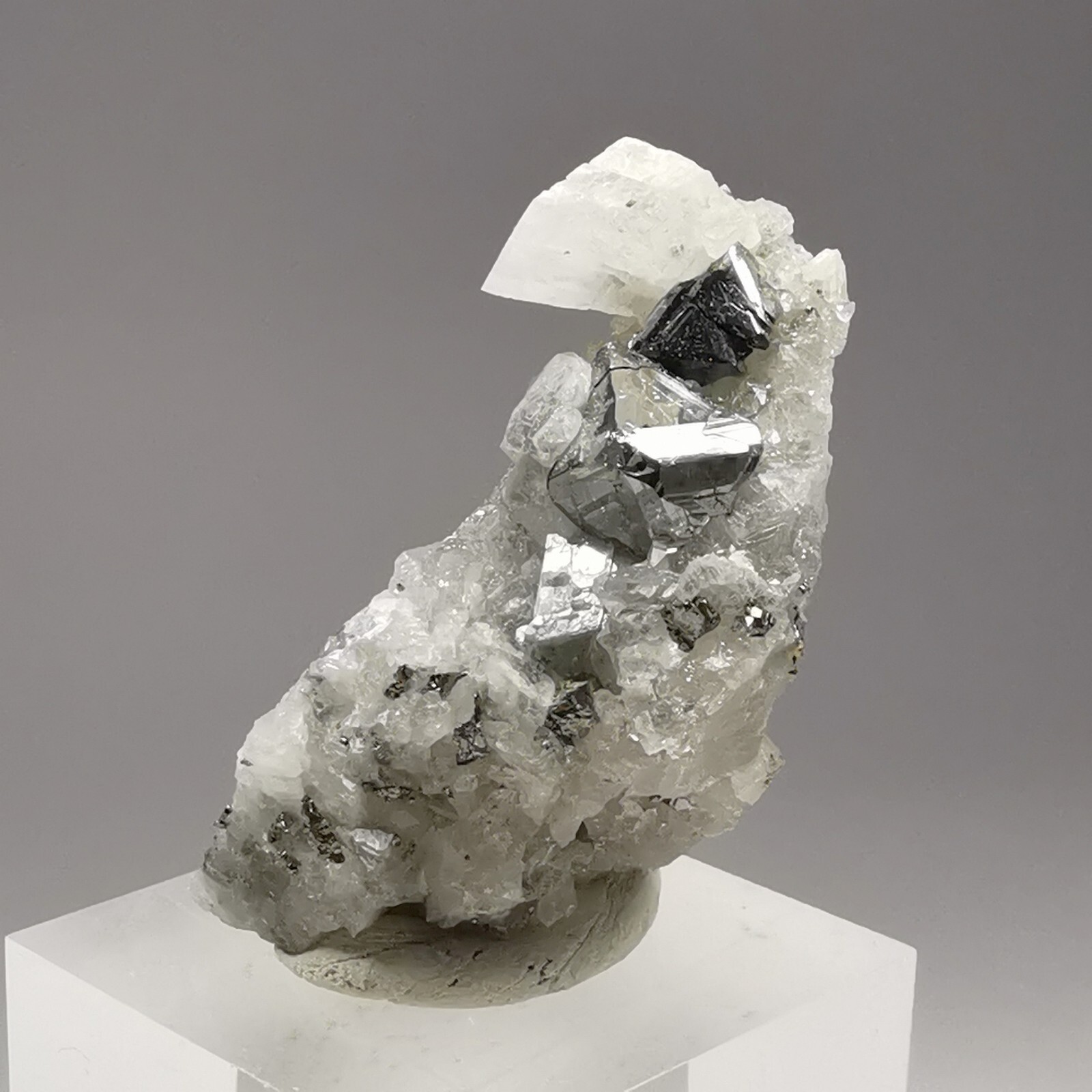 19g RARE Carrolite w. Calcite / DR Congo / Rough Crystal Gemstone Specimen