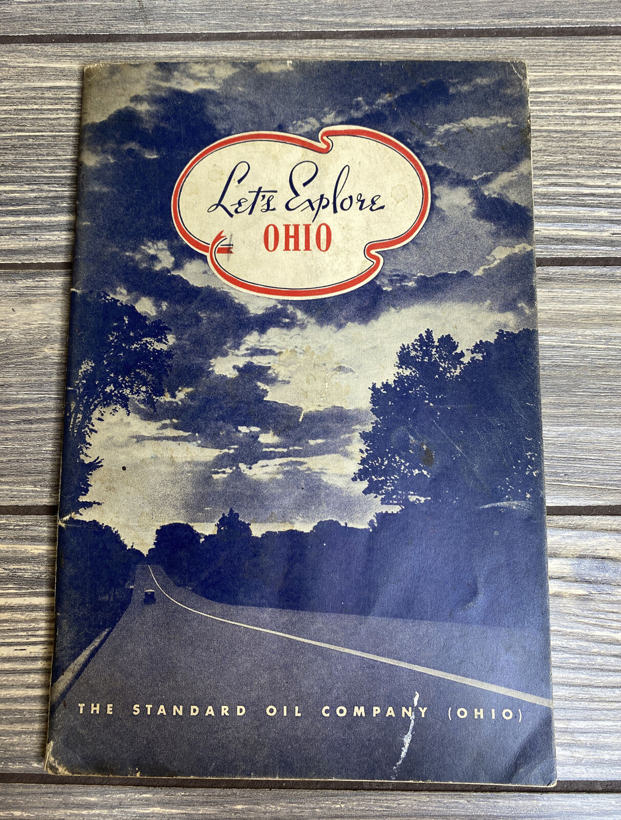 Vintage Standard Oil Company Let’s Explore Ohio Souvenir Brochure Book