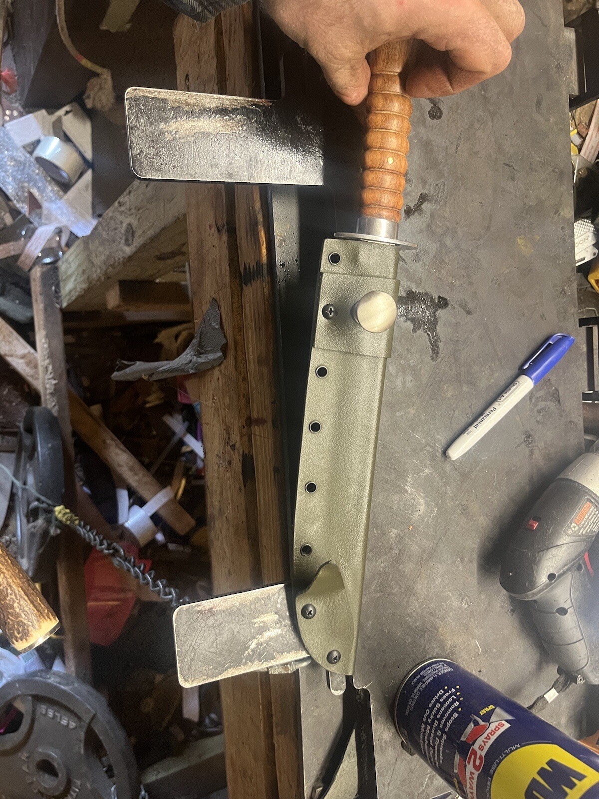 Sheath Only For WW1 Dutch Fighting Knife StormDolch Sheath Only For WW1 Dutch Fighting Knife StormDolch