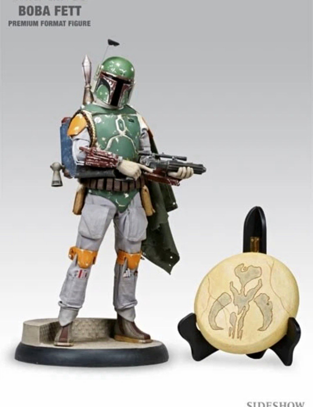 Sideshow Collectibles Boba Fett Premium Format Star Wars Figure Exclusive 1:4 Sideshow Collectibles Boba Fett Premium Format Star Wars Figure Exclusive 1:4