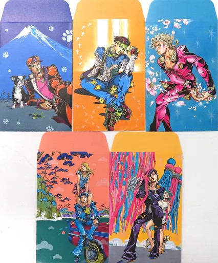 Araki Hirohiko Art Paper Money Envelopes 5pc Set Scooby-Doo [Age 13+]