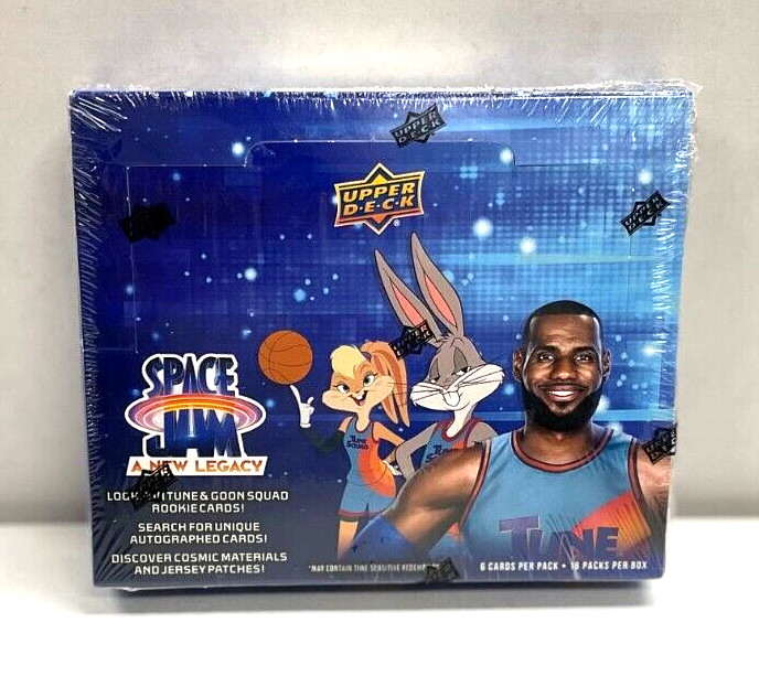 2021 Upper Deck Space Jam A New Legacy Factory Sealed Hobby Box 2021 Upper Deck Space Jam A New Legacy Factory Sealed Hobby Box