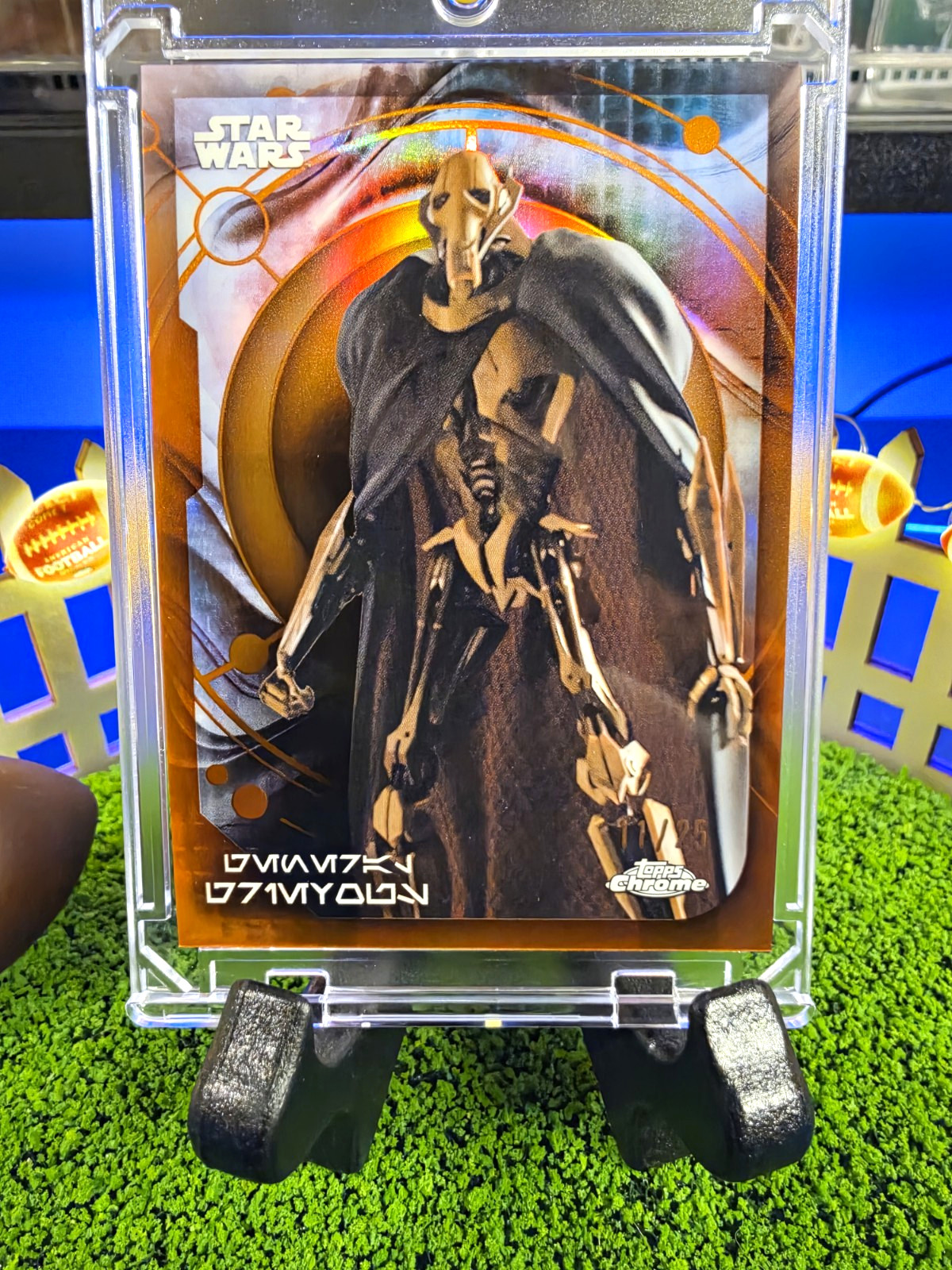 2026 Topps Chrome Star Wars General Grievous  11/25 AURE-29 Card