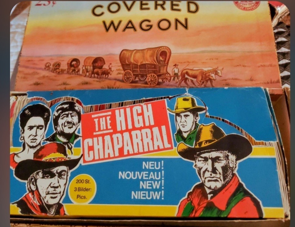 1971 HIGH CHAPARRAL FULL WAX BOX INC. 200+ UNOPENED WAX PACKS IMPOSSIBLY RARE 1971 HIGH CHAPARRAL FULL WAX BOX INC. 200+ UNOPENED WAX PACKS IMPOSSIBLY RARE