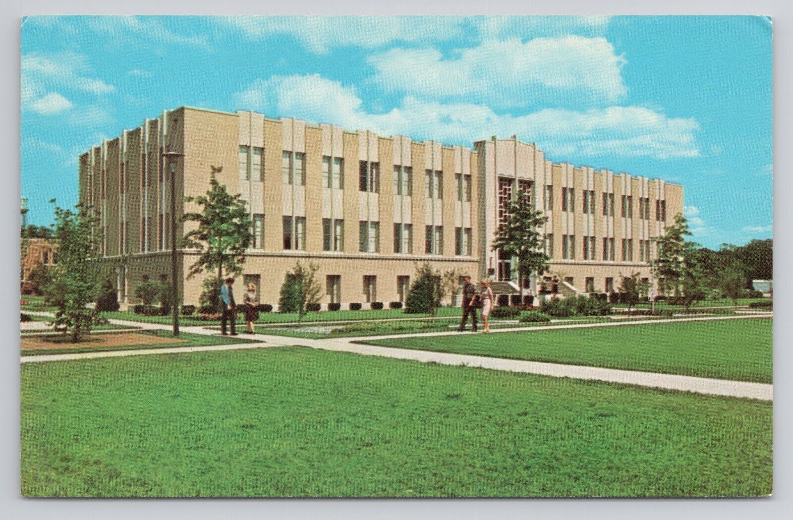 Administration Building Andrews University Berrien Springs MI Postcard 1664