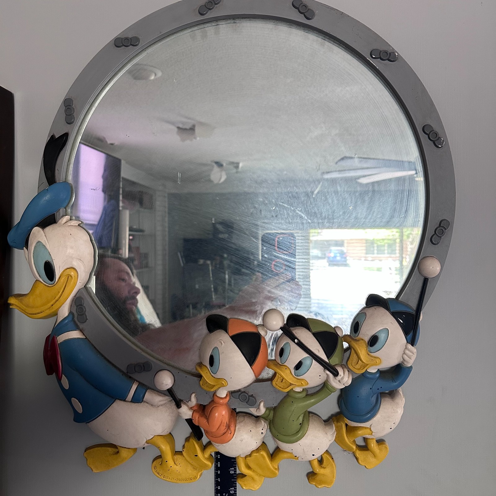 Vintage Walt Disney Donald Duck and Nephews Mirror 22 Vintage Walt Disney Donald Duck and Nephews Mirror 22