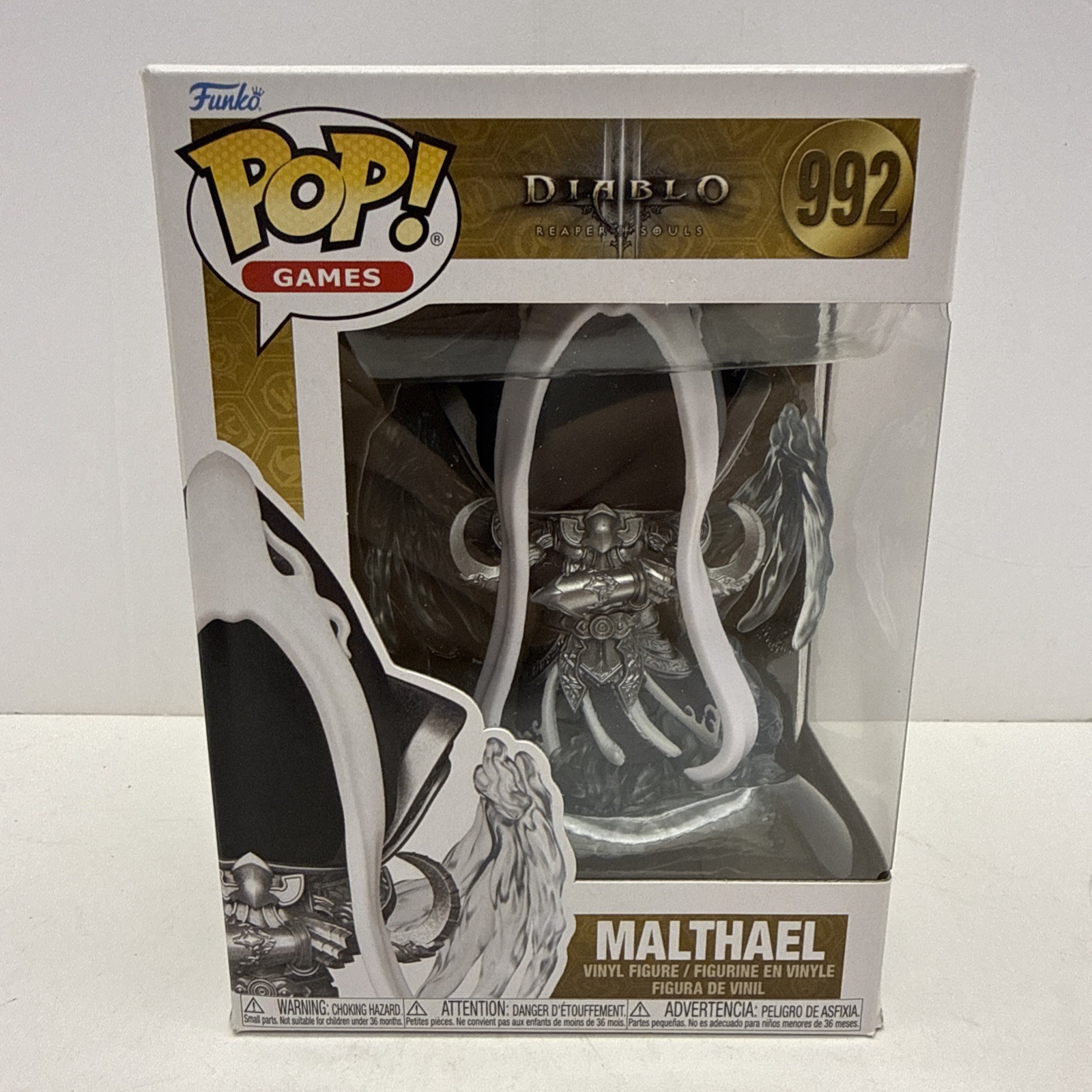 Funko Pop Games Diablo Vinyl Malthael #992 Standard Pop Vinyl Figure Funko Pop Games Diablo Vinyl Malthael #992 Standard Pop Vinyl Figure
