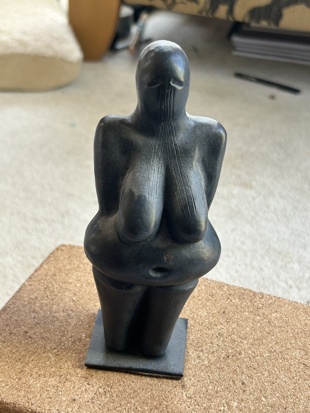 Vintage 1996 JBL Statues Weeping Eyes Goddess Dolni Vestonice Paleolithic Replic