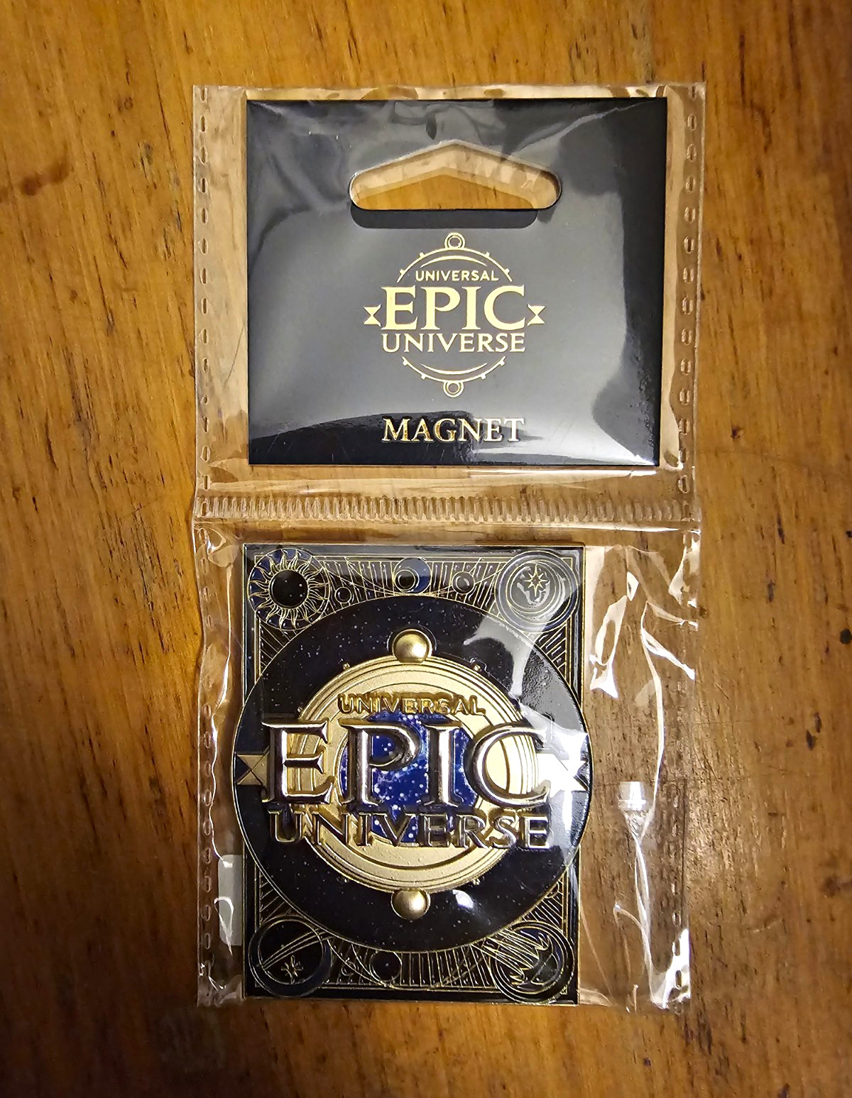 Epic Universe Emblem 3D Logo Park Grand Opening Day Magnet Universal Studios Epic Universe Emblem 3D Logo Park Grand Opening Day Magnet Universal Studios
