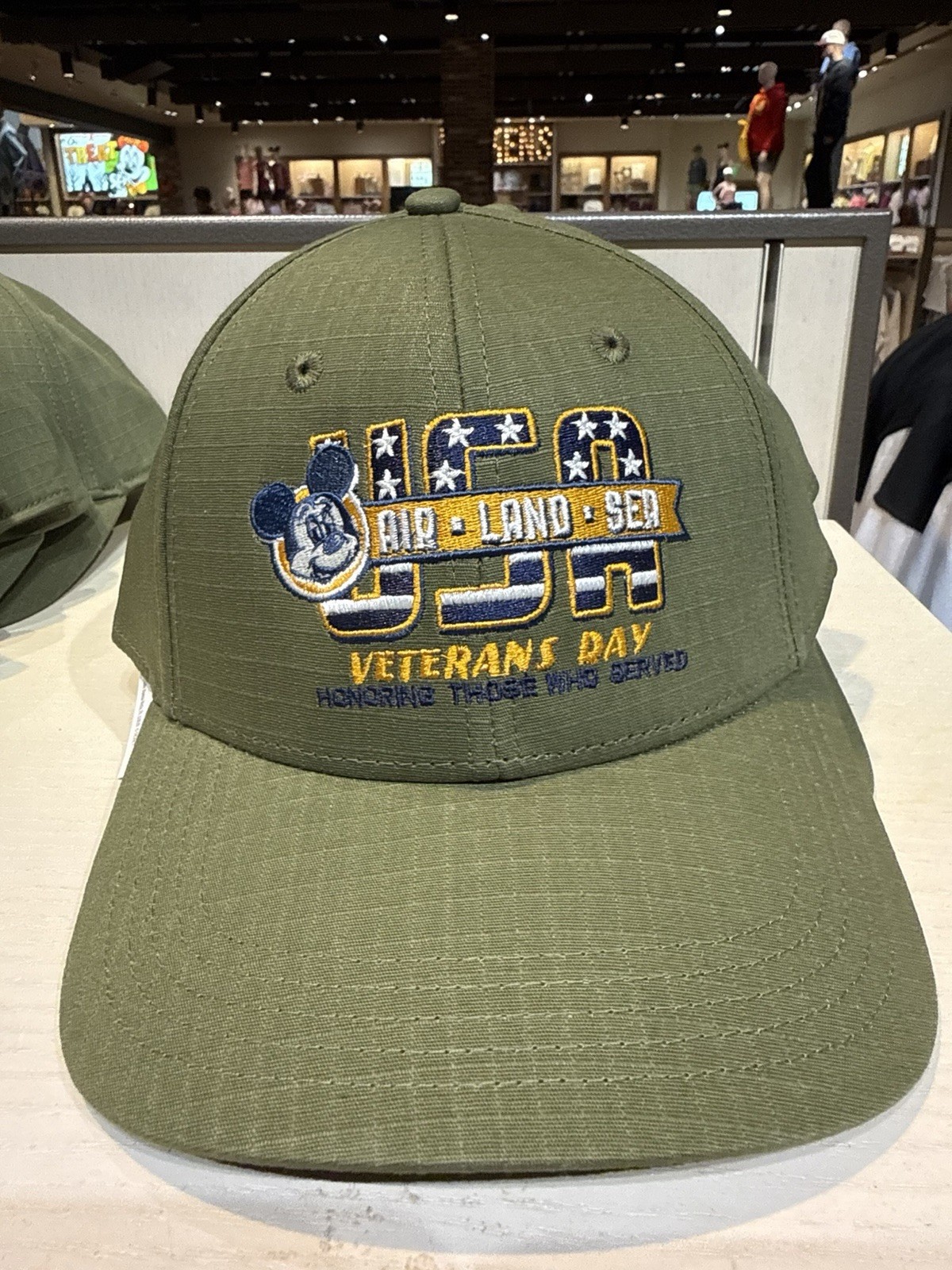 Disney Parks 2026 WDW WDW Mickey Veterans Day Hat New Disney Parks 2026 WDW WDW Mickey Veterans Day Hat New
