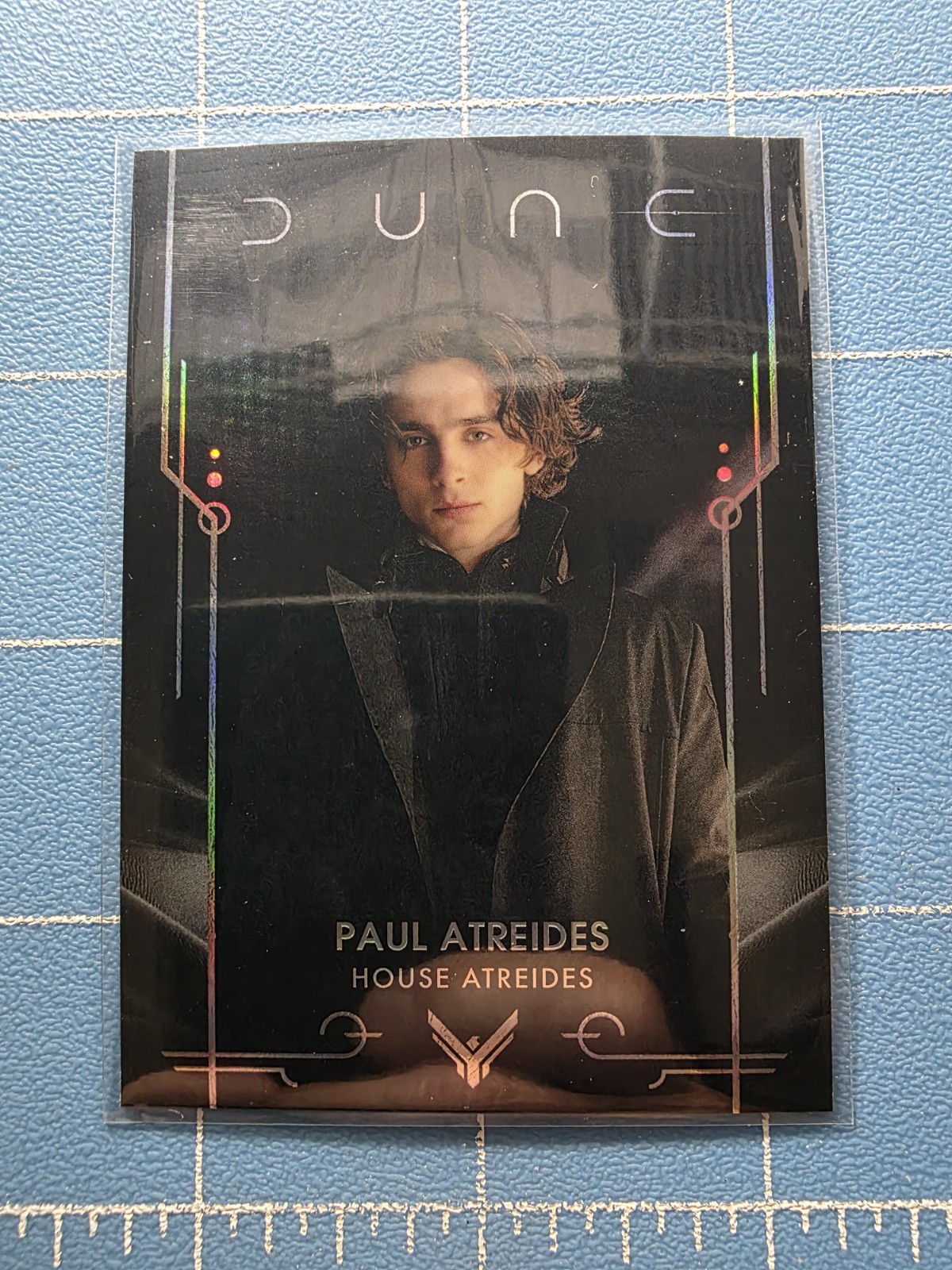 2024 Topps Chrome Dune - 1 Paul Atreides - Rainbow Refractor - Card 2024 Topps Chrome Dune - 1 Paul Atreides - Rainbow Refractor - Card