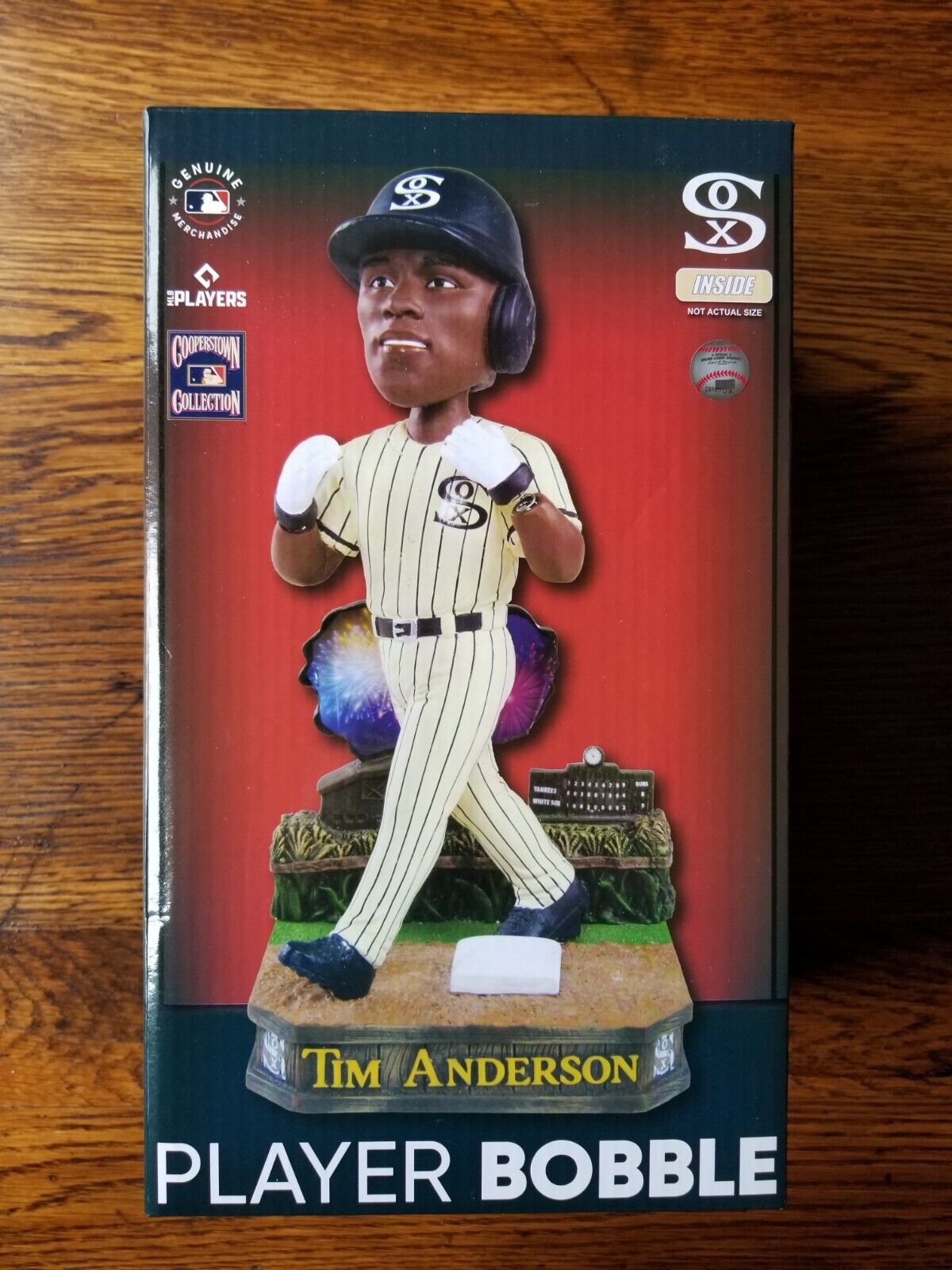 Forever Collectables Tim Anderson Bobblehead Field Of Dreams Walk-off #318/407