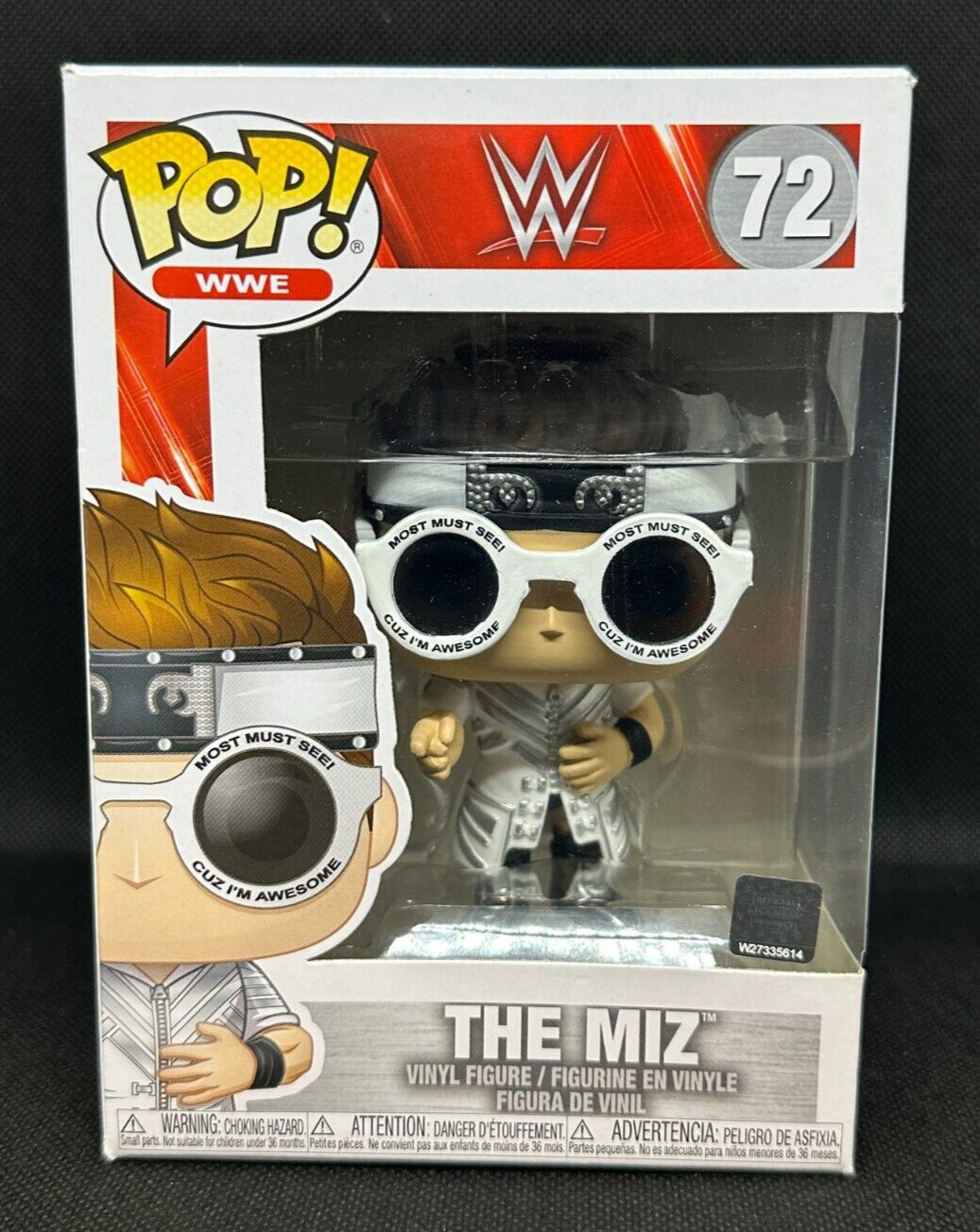 Funko Pop The Miz WWE Wrestling Vinyl Figure