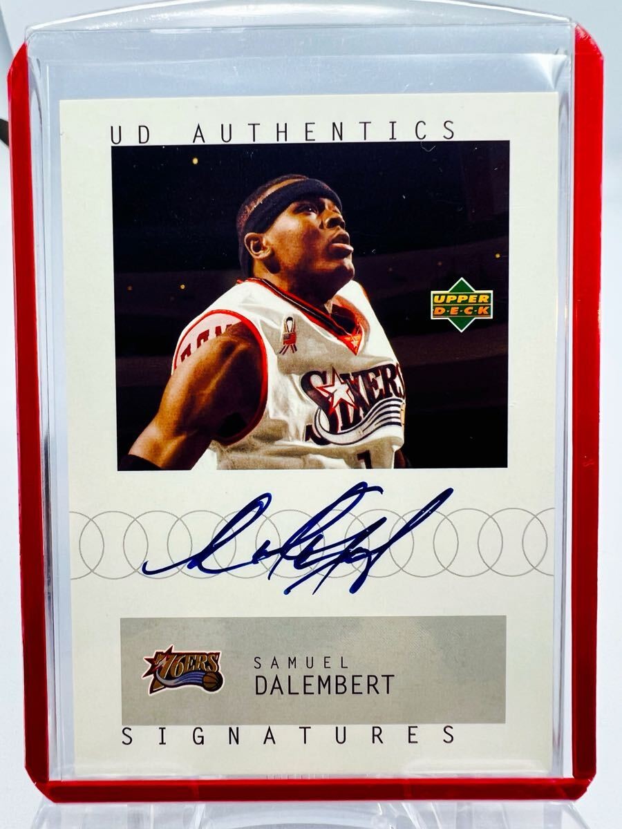 1 1836 ultra rare Rookie RC Auto 02 Upper Deck UD s Samuel Dalembert NB 1 1836 ultra rare Rookie RC Auto 02 Upper Deck UD s Samuel Dalembert NB