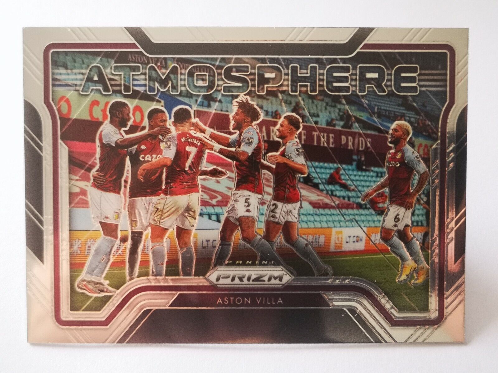 2020-21 Atmosphere #19 Aston Villa C21 Prizm EPL Premier League Panini
