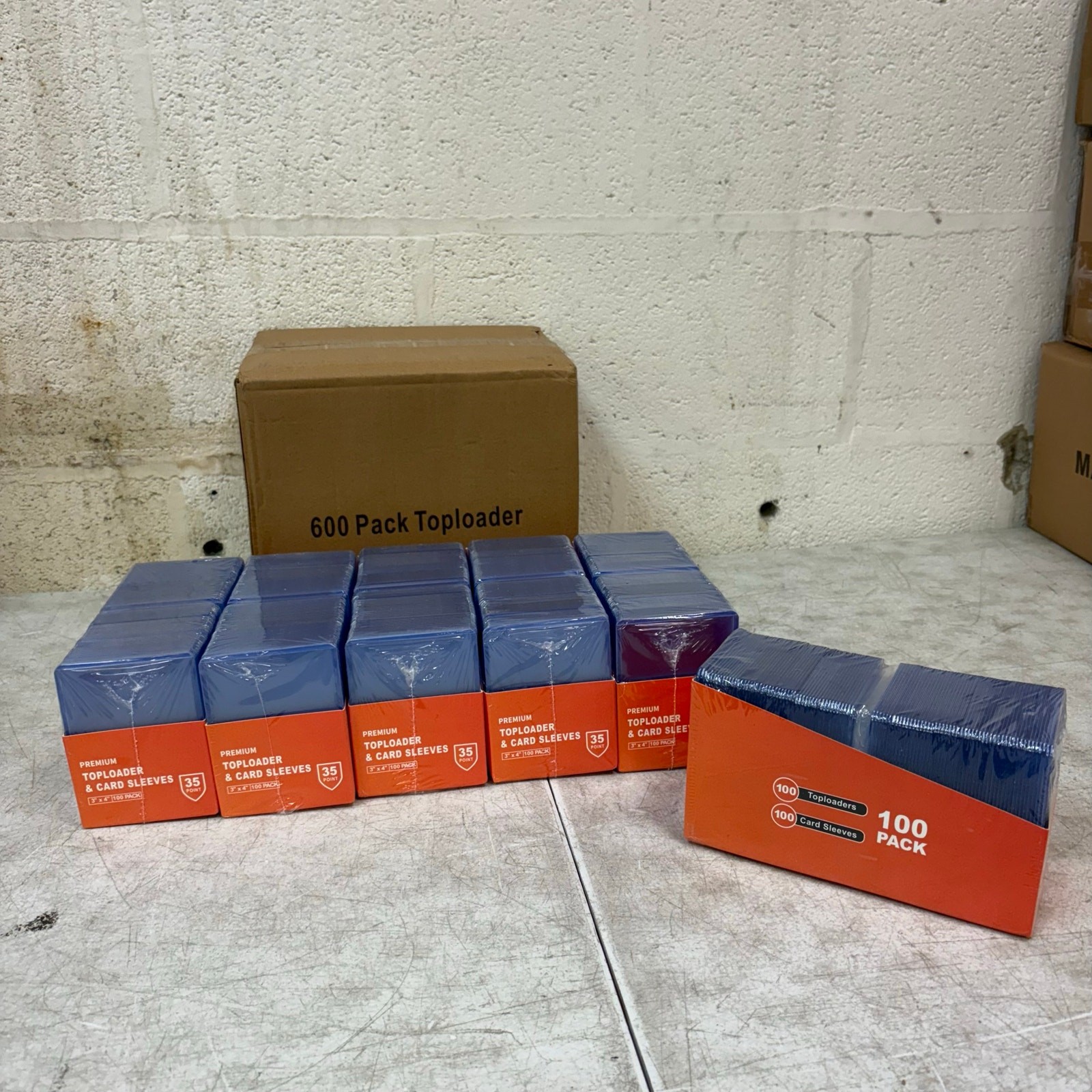 600 Card Sleeves & 600 Top Loaders for Cards, 3\