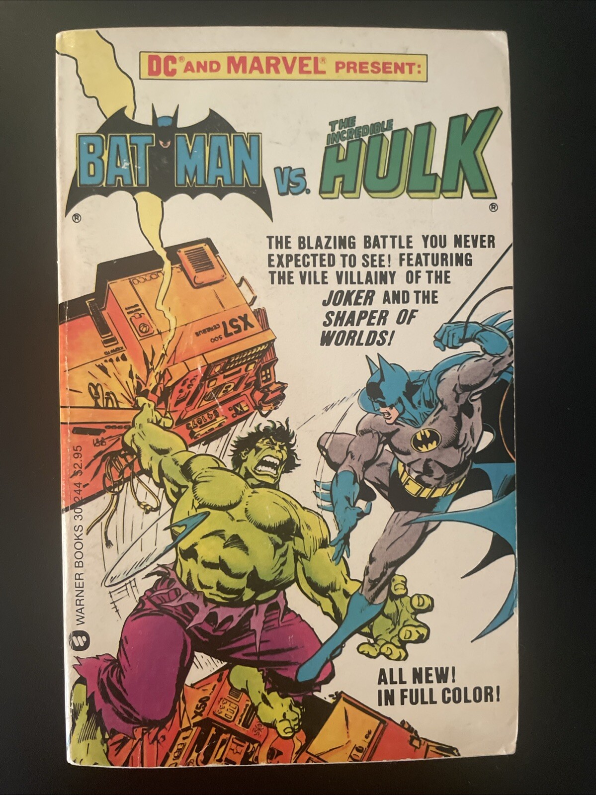 DC and Marvel Present: Batman vs The Incredible Hulk (Warner Books, 1982) DC and Marvel Present: Batman vs The Incredible Hulk (Warner Books, 1982)