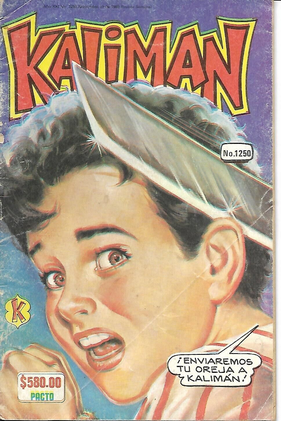 Kaliman El Hombre Increible #1250 - Nov. 10, 1989