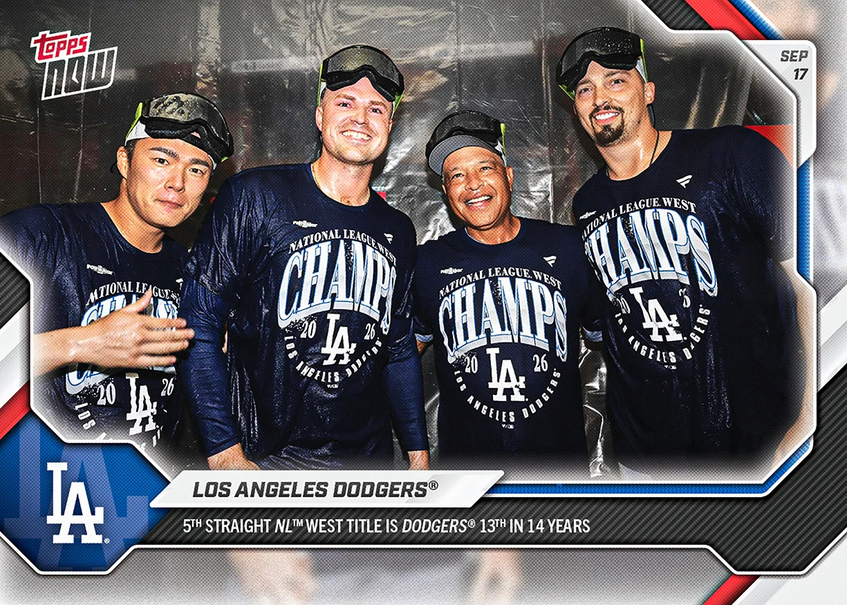 Los Angeles Dodgers 2026 MLB Topps NOW Card 685 Presale Los Angeles Dodgers 2026 MLB Topps NOW Card 685 Presale