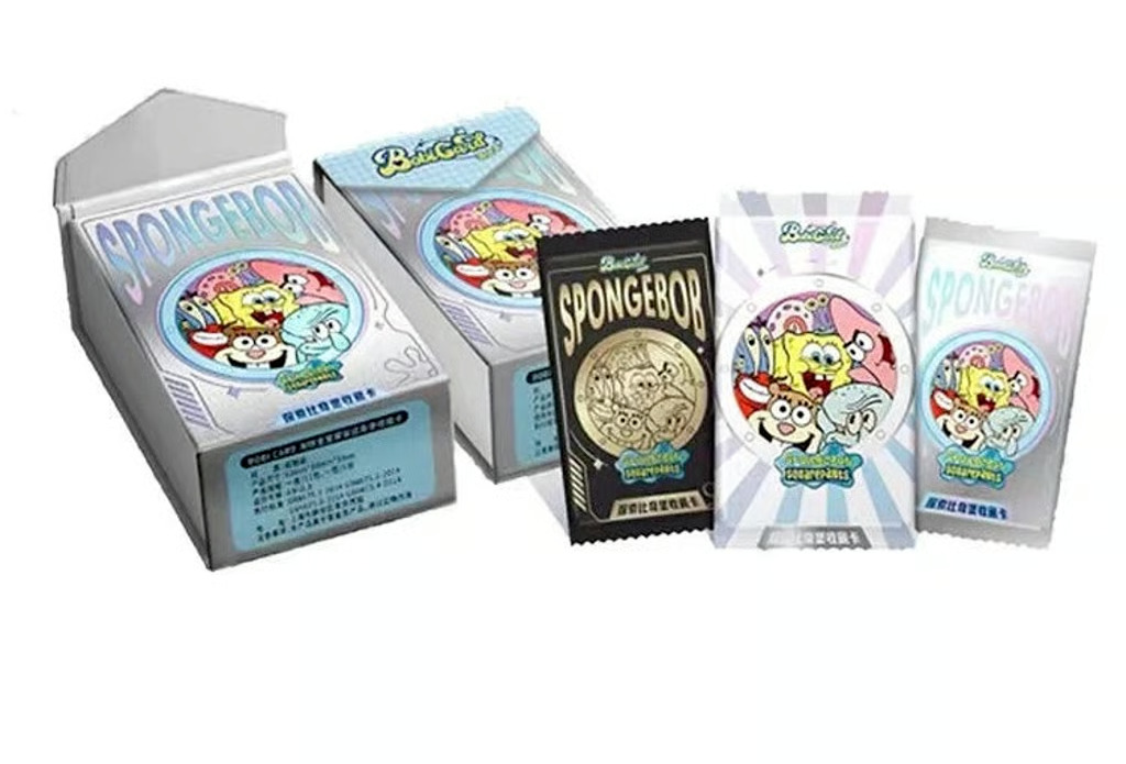 SpongeBob SquarePants BobiCard Trading Card Booster Box CCG TCG New Sealed