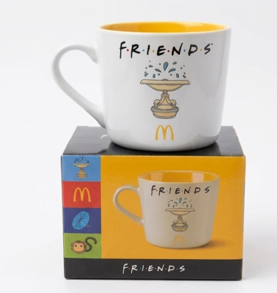 Friends Collectible mugs from McDonald’s  - Cup Sofa Frame Fountain Central Perk