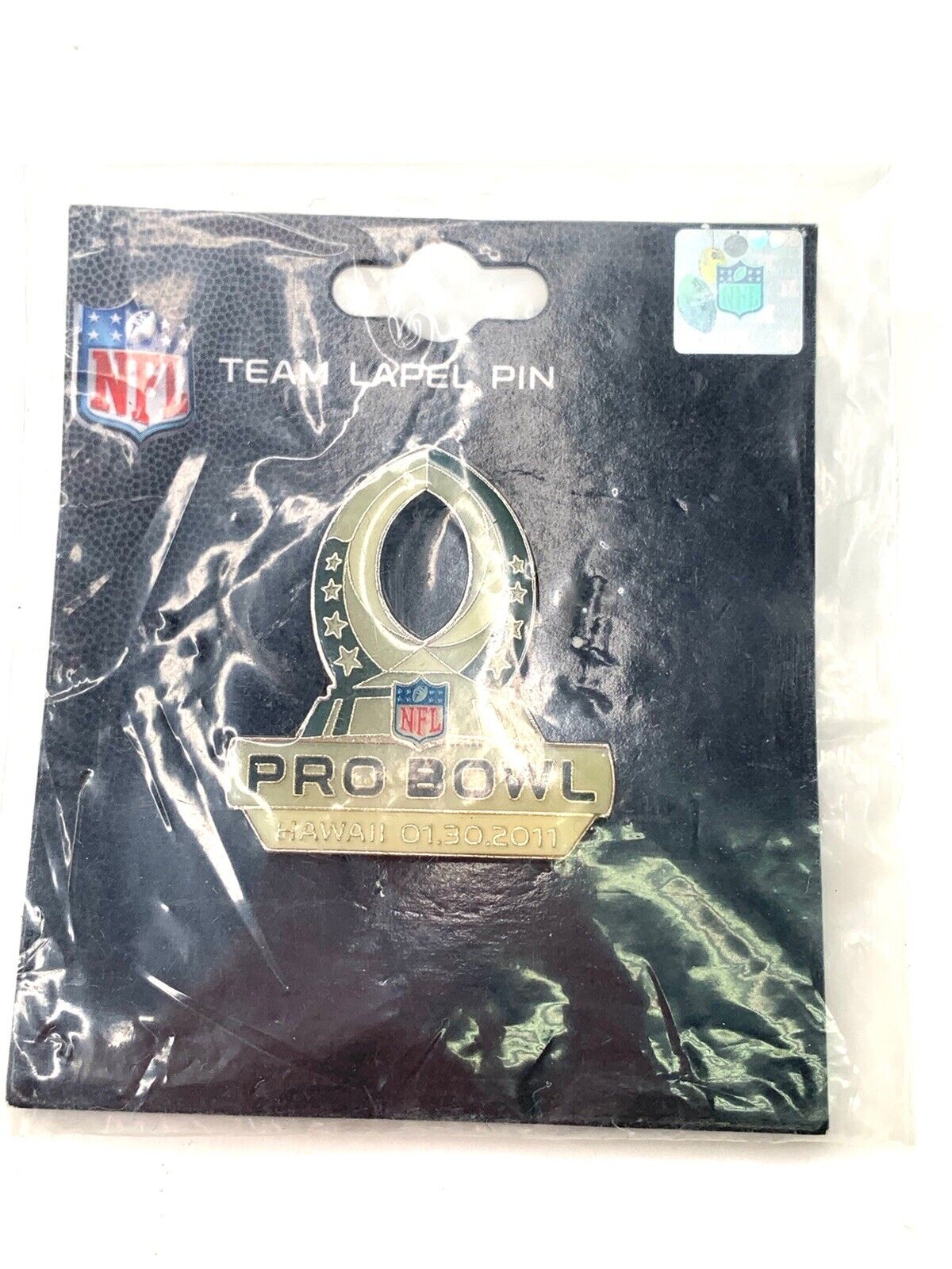 Hawaii NFL Pro Bowl Trophy Logo Lapel Pin Tie Tac Football