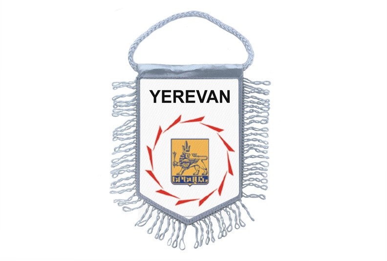 Mini Flag Country Car Decoration Yerevan Armenia