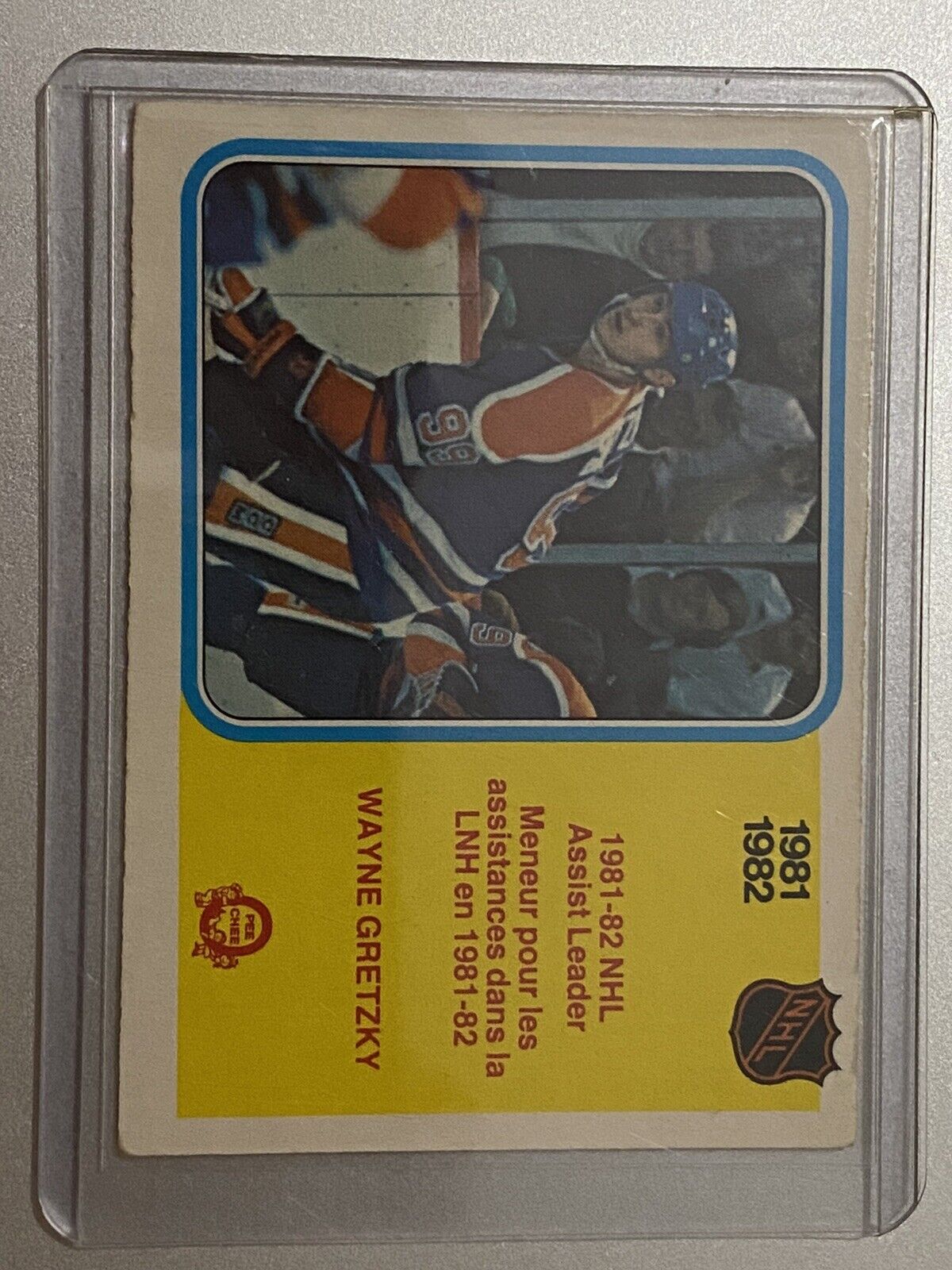 MINT Wayne Gretzky 1981 O-Pee-Chee #240 Edmonton Oilers Hockey Card 455 *RARE*