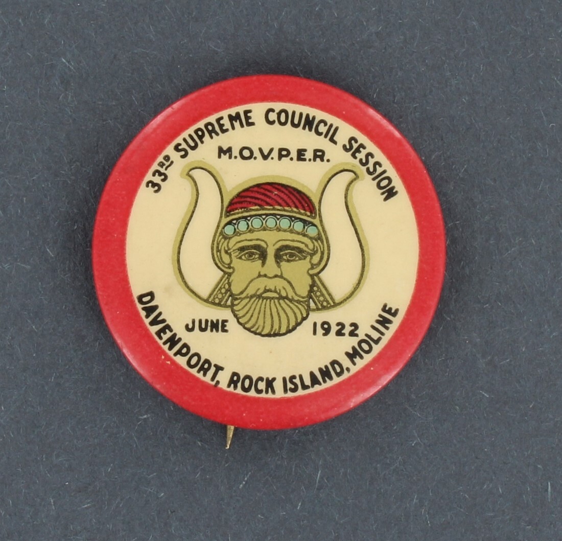 Davenport, Rock Island & Moline 1922 Iowa Mystic Veiled Prophets MOVPER Viking Davenport, Rock Island & Moline 1922 Iowa Mystic Veiled Prophets MOVPER Viking